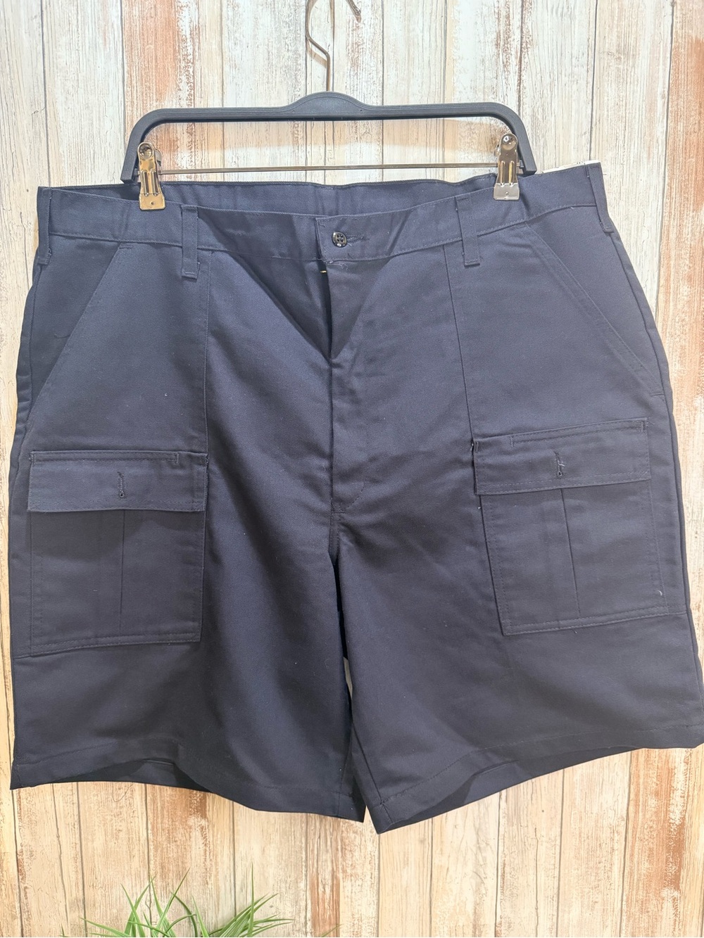 Mens Cargo Shorts Pockets Flat Front Outdoor Military Sport Utility